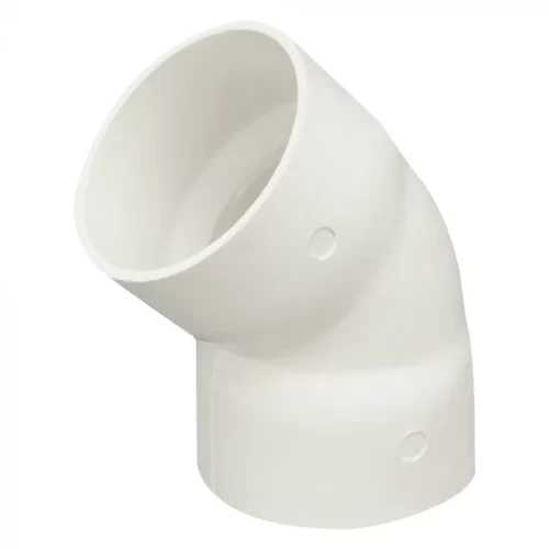 Codo Pvc Sanitario 1 1/2" x 45°